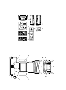 Part Location Diagram of 5869599-01 Husqvarna Decal