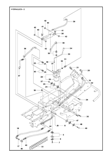 Part Location Diagram of 535437601 Husqvarna Locking Pin
