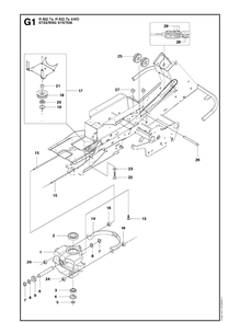 Part Location Diagram of 501604803 Husqvarna Wire Assy