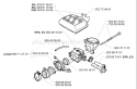 Page A Diagram and Parts List for 362XP 362 XP 2005-05 Husqvarna Chainsaw
