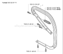Page G Diagram and Parts List for 362XP 362 XP 2005-05 Husqvarna Chainsaw