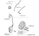 Page F Diagram and Parts List for 365 1997-12 Husqvarna Chainsaw