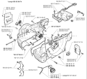 Page D Diagram and Parts List for 365EPA 365 EPA 1999-04 Husqvarna Chainsaw