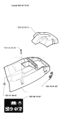 Page L Diagram and Parts List for 365EPA 365 EPA 1999-11 Husqvarna Chainsaw