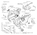 Page F Diagram and Parts List for 365EPA 365 EPA 2002-01 Husqvarna Chainsaw