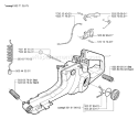 Page H Diagram and Parts List for 365EPA 365 EPA 2002-01 Husqvarna Chainsaw