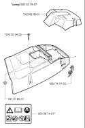 Page N Diagram and Parts List for 365 2003-11 Husqvarna Chainsaw