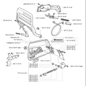 Page D Diagram and Parts List for 365 2005-05 Husqvarna Chainsaw