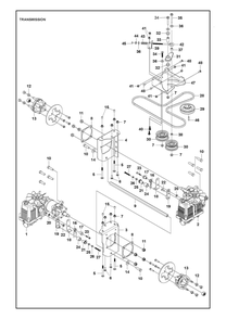 Part Location Diagram of 536635801 Husqvarna Spacer