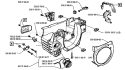 Page C Diagram and Parts List for 36 1994-05 Husqvarna Chainsaw