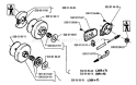 Page F Diagram and Parts List for 36 1994-05 Husqvarna Chainsaw