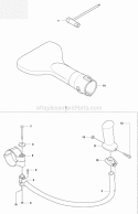 Accessories Diagram and Parts List for 370BFS 2009-03 Husqvarna Leaf Blower / Vacuum