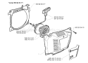 Page K Diagram and Parts List for 371 1996-03 Husqvarna Chainsaw