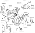Page D Diagram and Parts List for 371 1996-03 Husqvarna Chainsaw