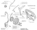 Page G Diagram and Parts List for 371 1996-09 Husqvarna Chainsaw