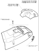 Page M Diagram and Parts List for 371EPA 371 EPA 1999-05 Husqvarna Chainsaw