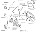 Page G Diagram and Parts List for 371 1999-05 Husqvarna Chainsaw