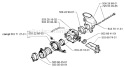 Page E Diagram and Parts List for 371K 371 K 2000-02 Husqvarna Concrete Saw
