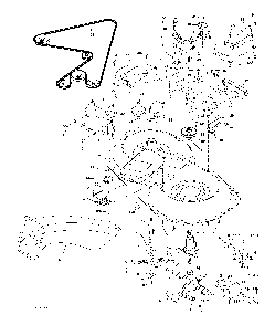 Mower Deck / Cutting Deck Diagram and Parts List for CTH200TWIN (96061022701)(2008-11) Husqvarna Lawn Tractor
