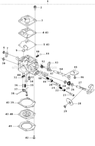 Part Location Diagram of 522923701 Husqvarna Shaft Assembly