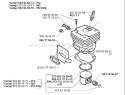Page J Diagram and Parts List for 362EPA 362 EPA 1999-11 Husqvarna Chainsaw