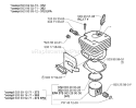 Page K Diagram and Parts List for 372EPA 372 EPA 2001-10 Husqvarna Chainsaw