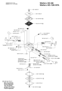Page B Diagram and Parts List for 372EPA 372 EPA 2001-10 Husqvarna Chainsaw