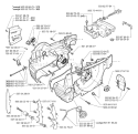 Page E Diagram and Parts List for 372EPA 372 EPA 2001-10 Husqvarna Chainsaw