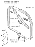 Page G Diagram and Parts List for 372 2005-05 Husqvarna Chainsaw