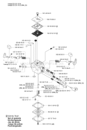 Page B Diagram and Parts List for 372 2007-01 Husqvarna Chainsaw