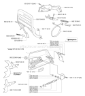 Part Location Diagram of 537079502 Husqvarna Adjuster