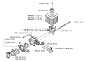 Page A Diagram and Parts List for 372 XPW EPA 2007-01 Husqvarna Chainsaw