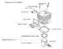 Page J Diagram and Parts List for 372 XPW EPA 2007-01 Husqvarna Chainsaw