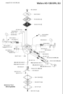 Page B Diagram and Parts List for 372 XPW EPA 2007-01 Husqvarna Chainsaw