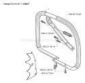 Page F Diagram and Parts List for 372 XPW EPA 2007-01 Husqvarna Chainsaw