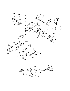 Lift assembly Diagram and Parts List for 917279090  Husqvarna Lawn Tractor
