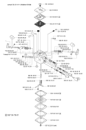Page E Diagram and Parts List for 375K 375 K 2005-05 Husqvarna Concrete Saw