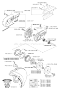 Page B Diagram and Parts List for 371K 371 K 2003-08 Husqvarna Chainsaw