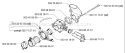 Page F Diagram and Parts List for 371K 371 K 2003-08 Husqvarna Chainsaw