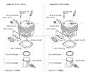 Part Location Diagram of 503289039 Husqvarna Piston Ring