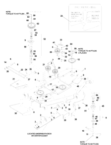 Part Location Diagram of 539107751 Husqvarna STRUT, Left Hand