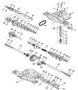Part Location Diagram of 138236 Husqvarna Assembly, Kit, Clutch Keys
