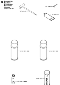 Part Location Diagram of 537301417 Husqvarna 