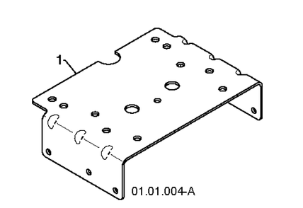 Engine Plate Diagram and Parts List for 924SB 2010-08 Husqvarna Snow Blower