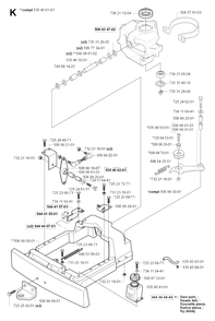 Steering Column Diagram and Parts List for R18PRO (953521901)(2007-03) Husqvarna Lawn Tractor