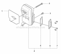 Muffler Diagram and Parts List for 380BFS 2009-03 Husqvarna Leaf Blower / Vacuum