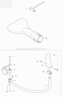 Accessories Diagram and Parts List for 380BTS 2009-03 Husqvarna Leaf Blower / Vacuum