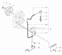Ignition System Diagram and Parts List for 380BTS 2009-03 Husqvarna Leaf Blower / Vacuum