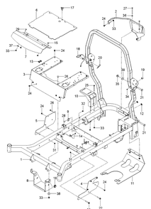 Part Location Diagram of 586560202 Husqvarna Bracket