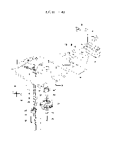 Engine Plate Diagram and Parts List for EZ24TCE (966659701)(2010-12) Husqvarna Lawn Tractor